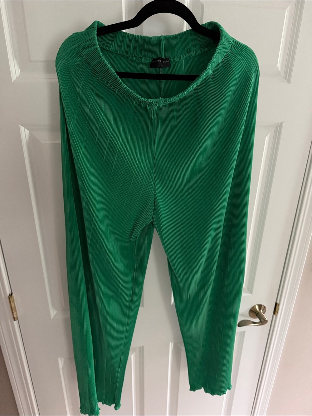 White fox Green Women's Wide-Leg Pants